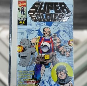 Vintage Super Soldiers #1 Apr 1993 Marvel Comic